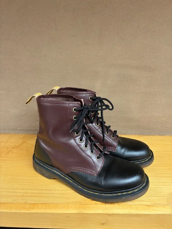 Custom Two-Tone Unisex Doc Martens 9M/10L - Picture 5 of 6